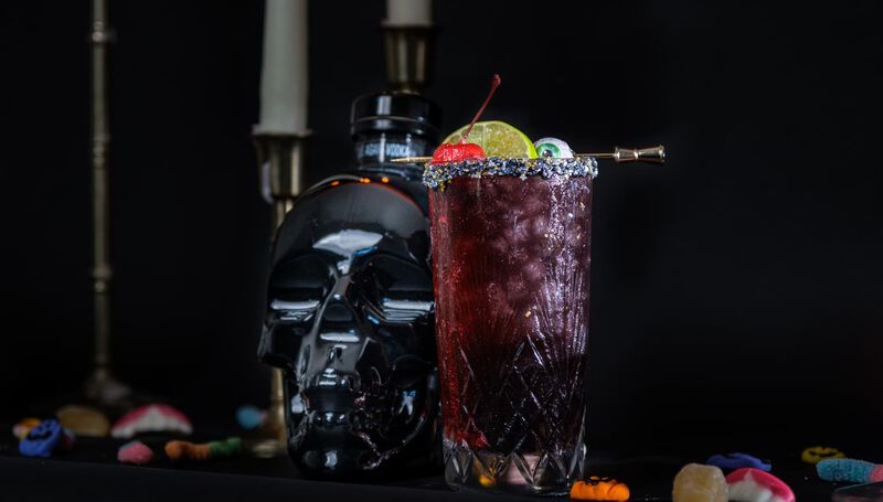 The Gothic Mule cocktail